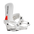 Nidecker Combo White, driekwart achteraanzicht