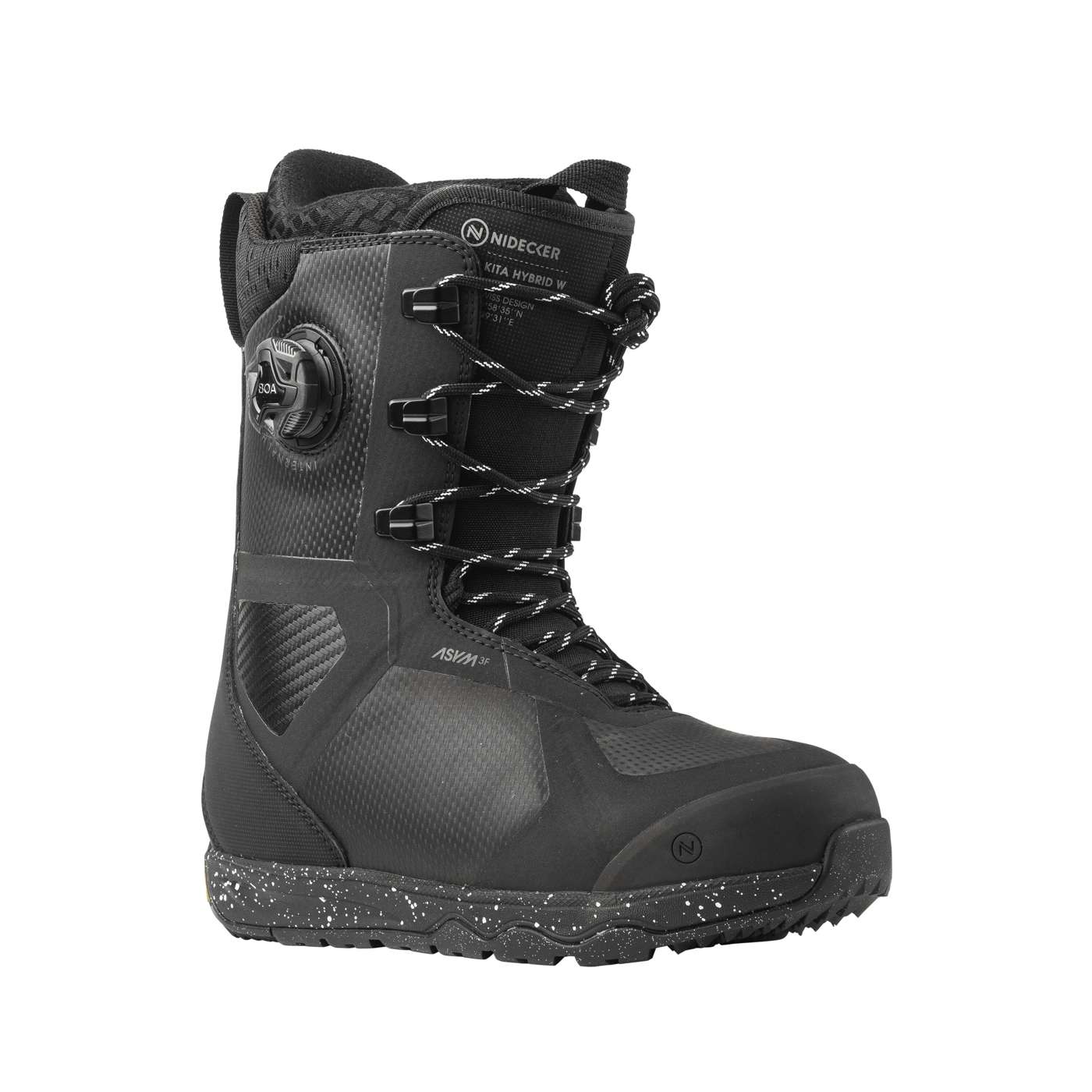 Nidecker - Kita Hybrid Wms 25/26 - Black - 5.5 - GearFreak