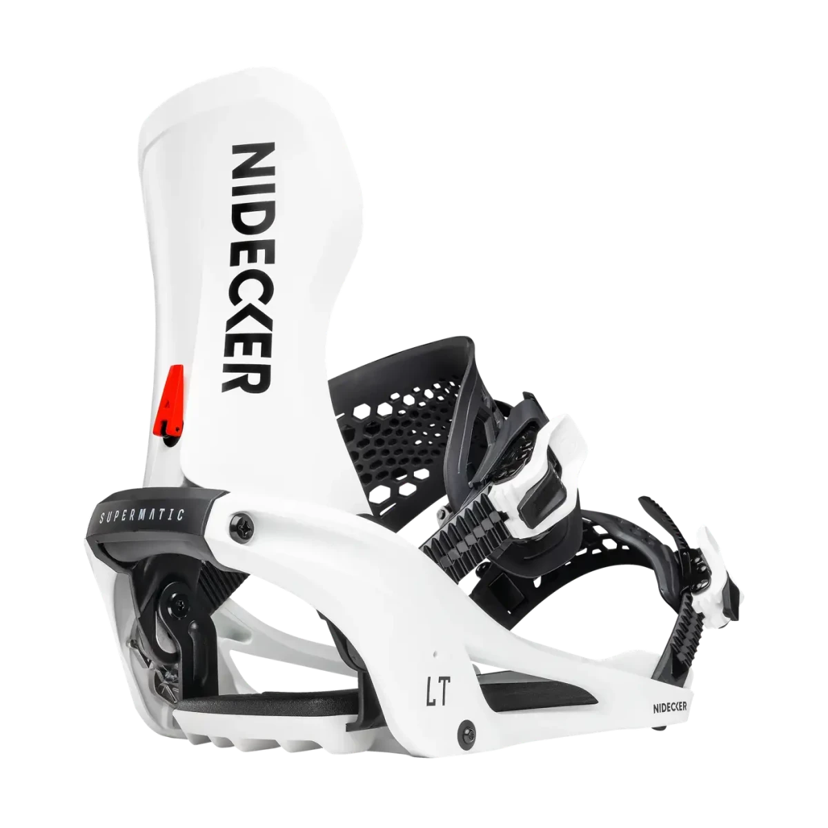 Nidecker LT Supermatic White, driekwart achteraanzicht