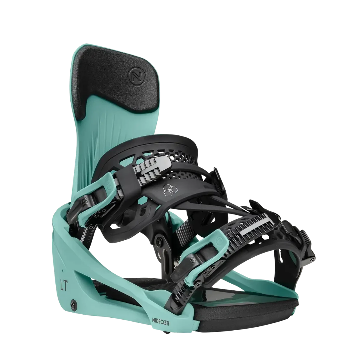 Nidecker LT Supermatic Teal, driekwart vooraanzicht
