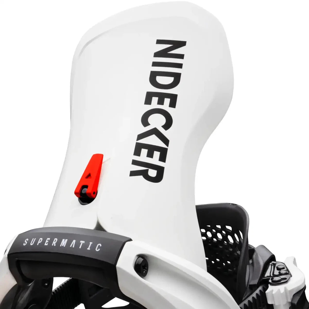 Nidecker LT Supermatic White, detailfoto van de binding