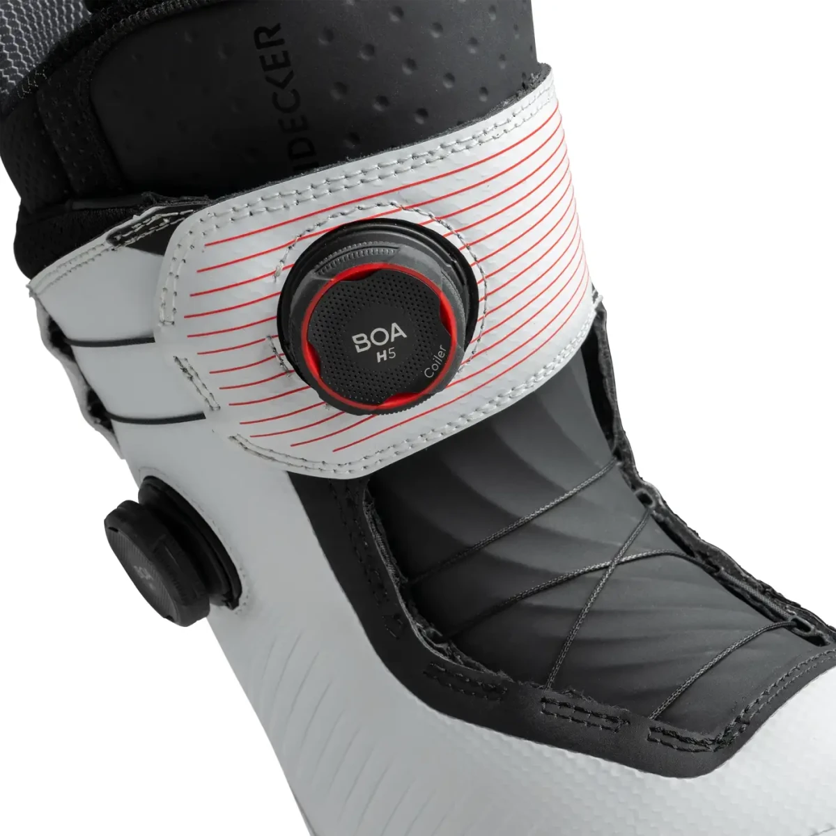 Nidecker Kita heren White, close-up van de schoen