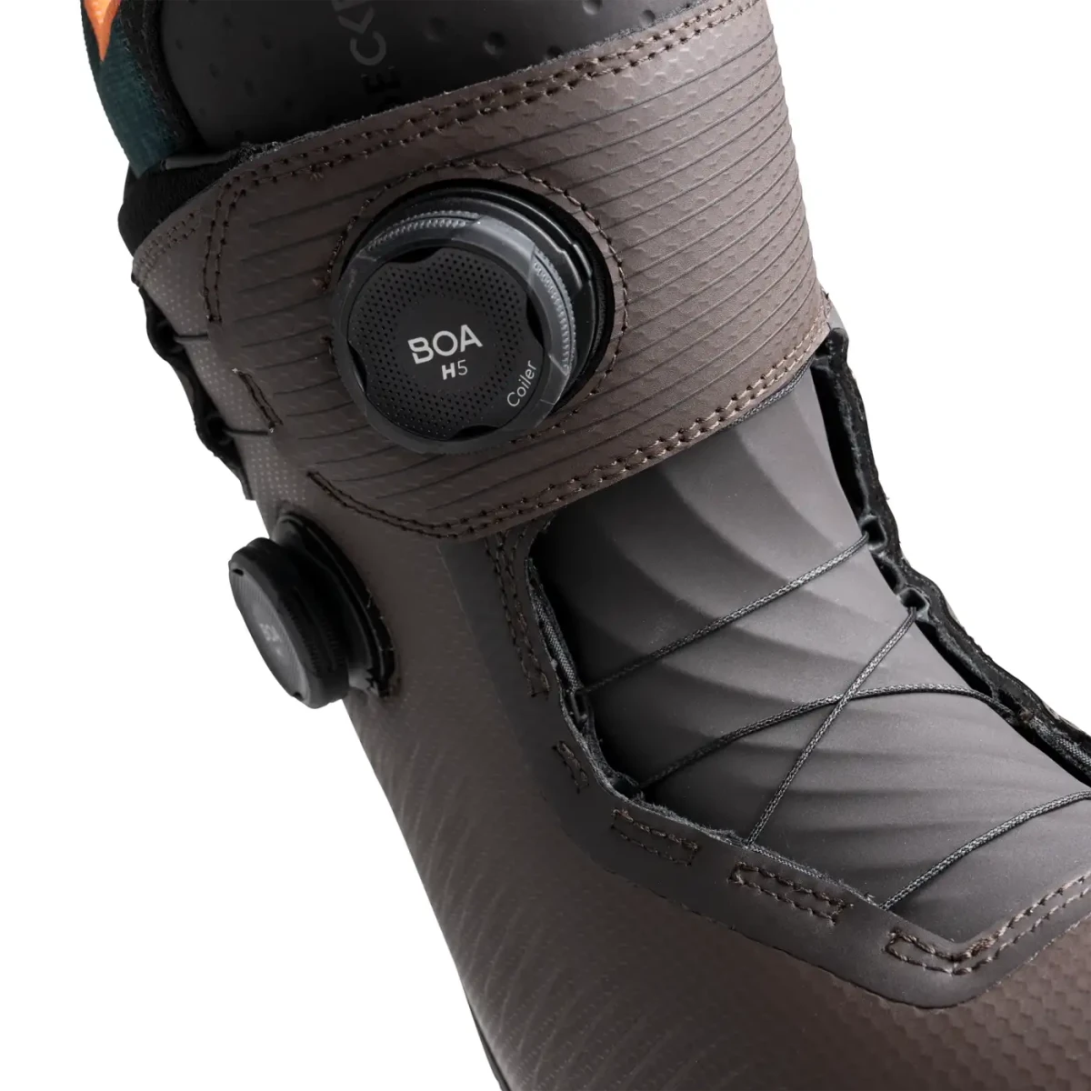 Nidecker Kita heren Ejack Brown, close-up van de schoen