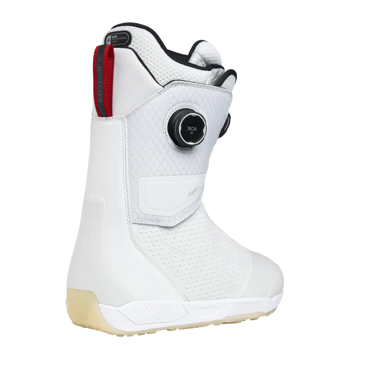 Nidecker Rift Pro heren White, driekwart achteraanzicht