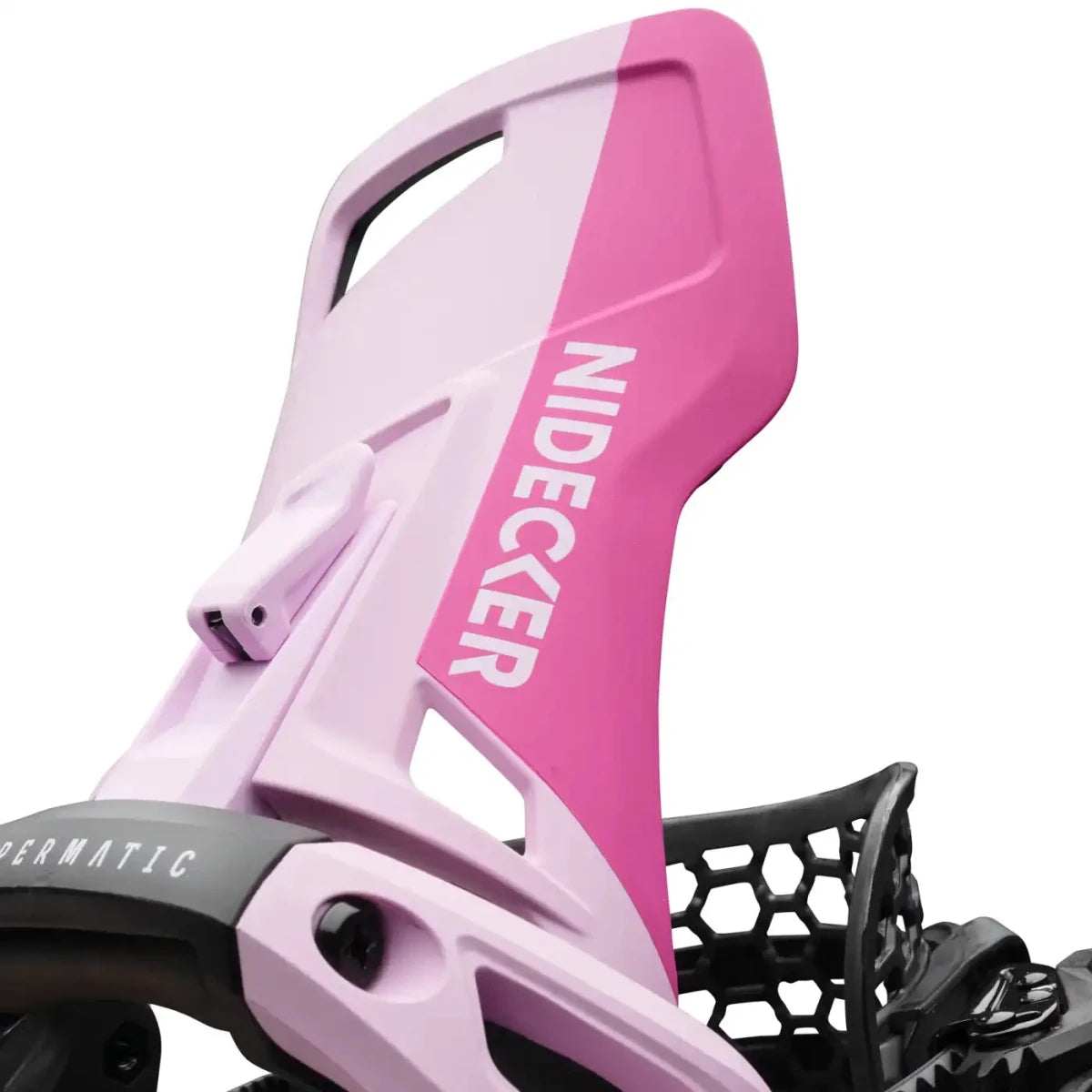 Nidecker OG Supermatic Milkshake, detailfoto van de binding