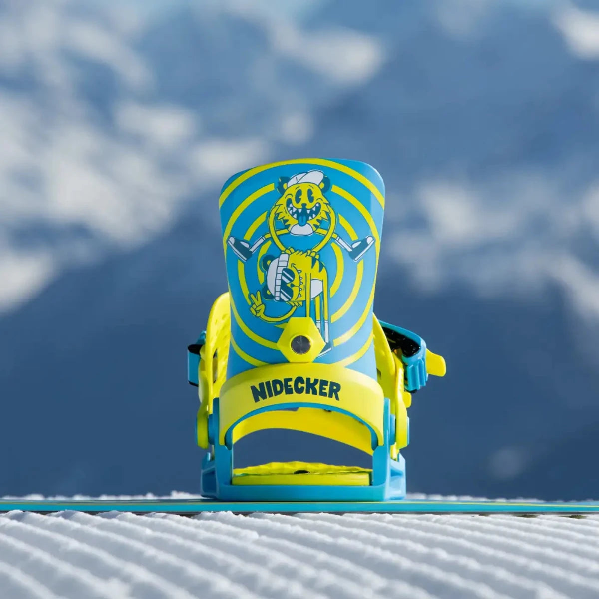 Nidecker Ollie Scamp, op de piste, schoen in de binding