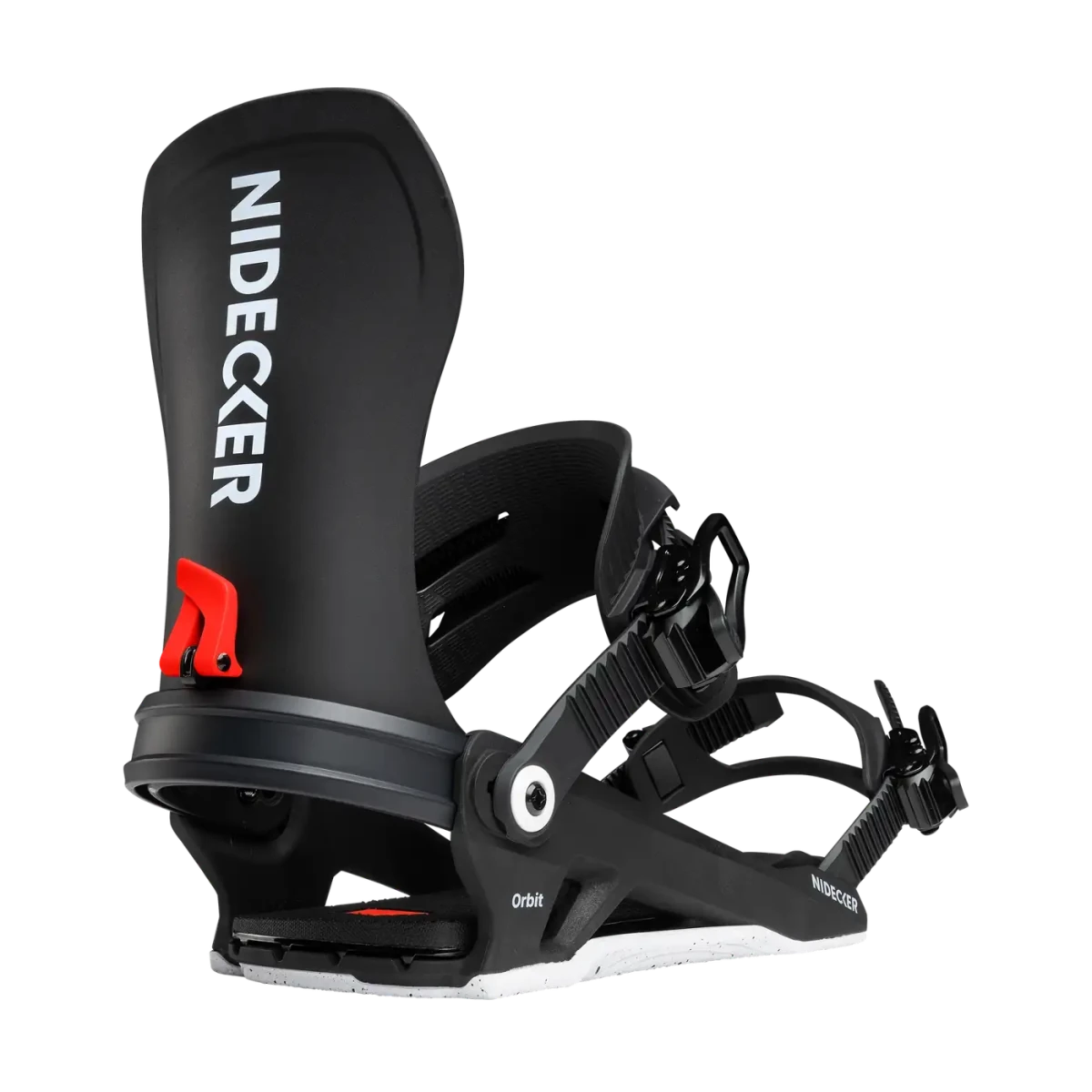Nidecker Orbit Black, driekwart achteraanzicht