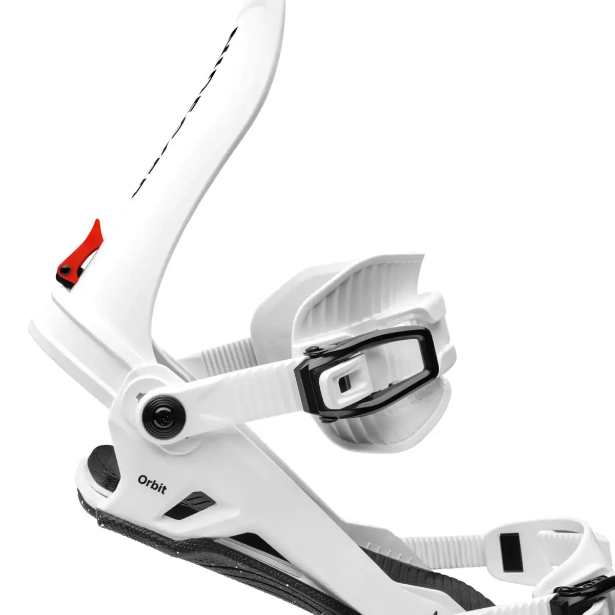 Nidecker Orbit White, detailfoto van de binding