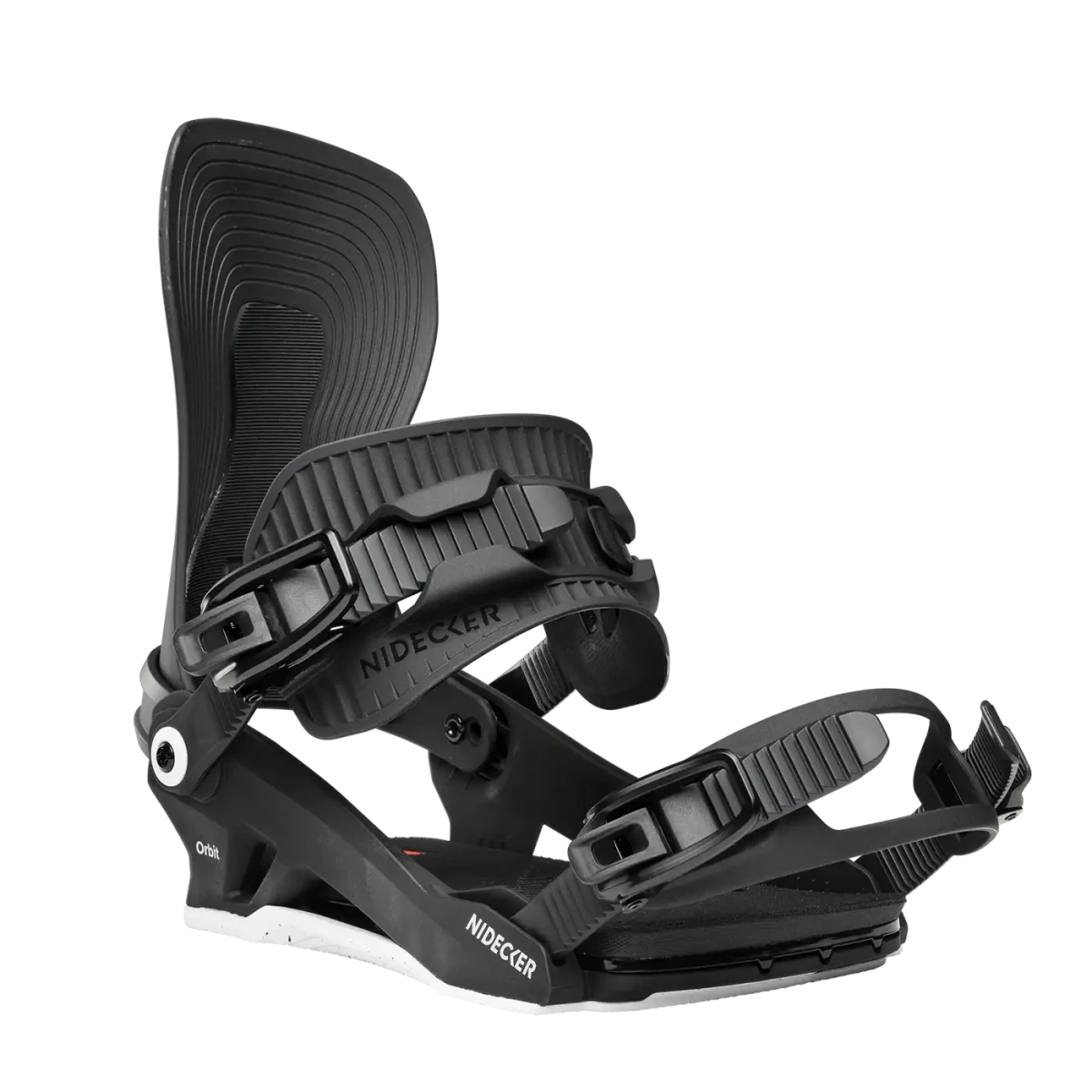 Nidecker Orbit Black, driekwart vooraanzicht