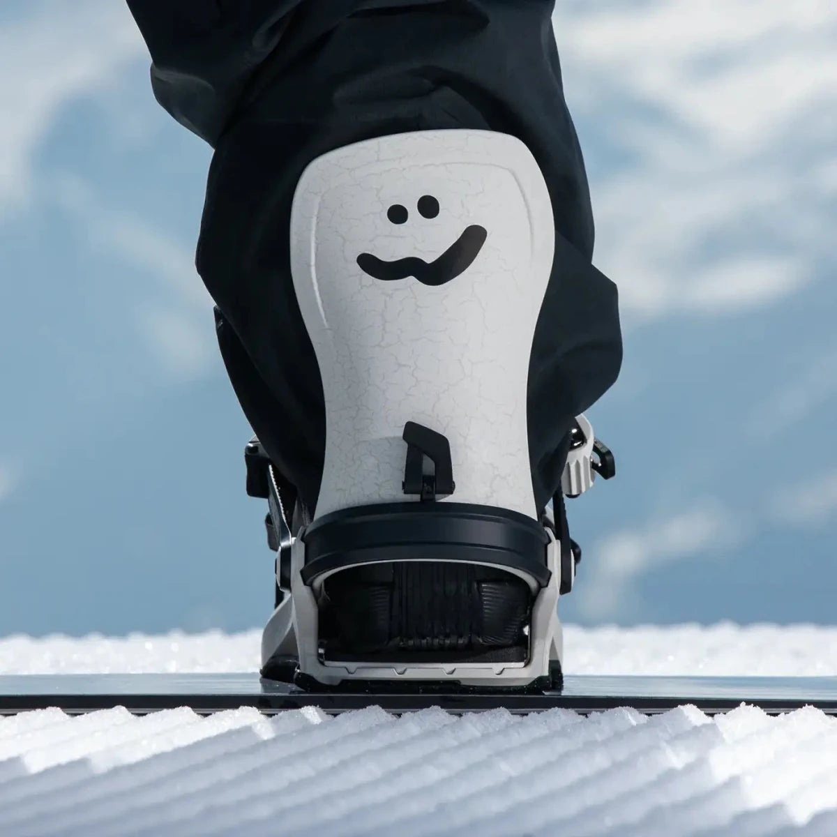 Nidecker Orbit Ned, op de piste, schoen in de binding