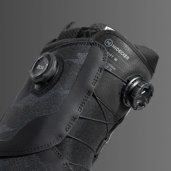 Nidecker Men's Rift Pro: Dual BOA-sluiting met twee dials