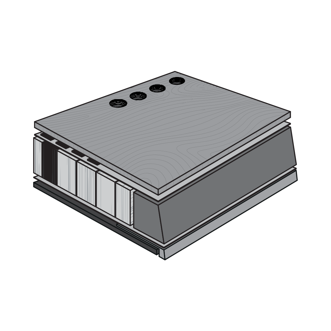 Nidecker Premium Sandwich-constructie