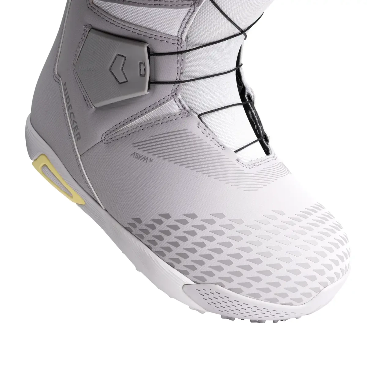 Nidecker Altai dames Lunar Gray, close-up van de schoen
