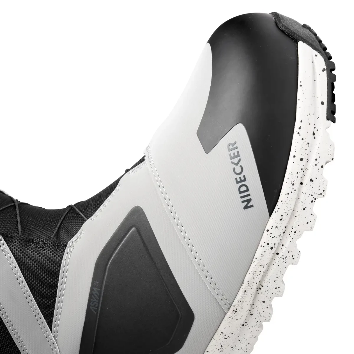 Nidecker Cascade dames Gray/Black, close-up van de schoen