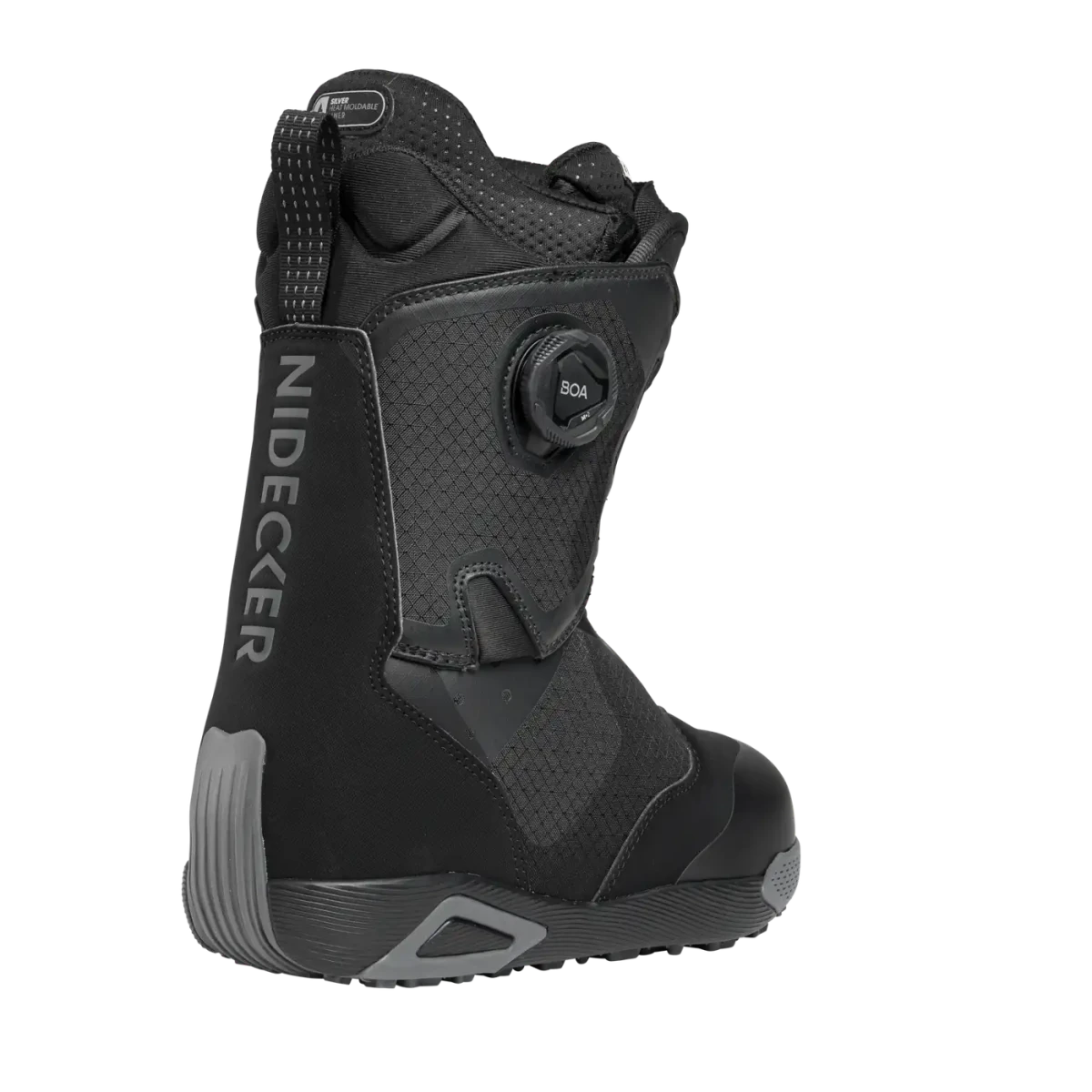Nidecker Rift dames Black, driekwart achteraanzicht