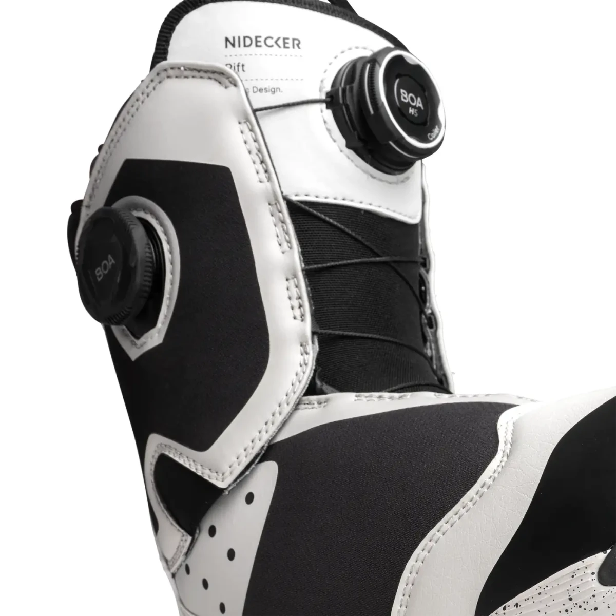 Nidecker Rift dames Gray/Black, close-up van de schoen