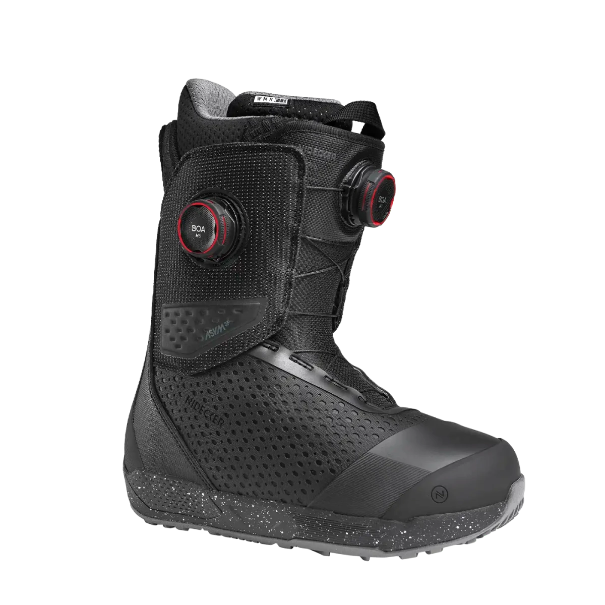 Nidecker Rift Pro dames Black, driekwart vooraanzicht