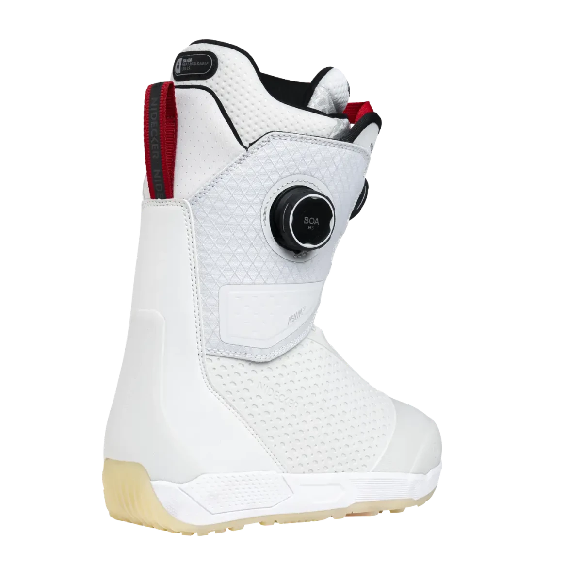 Nidecker Rift Pro dames White, driekwart achteraanzicht