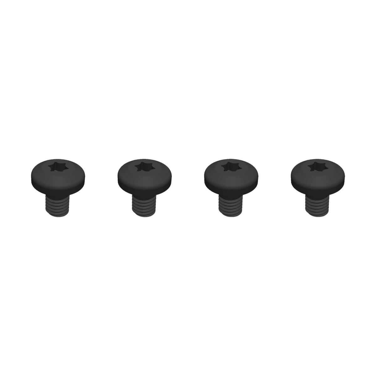 North Foil - 2022 Wing Handle Screw Pack - Black - O/S - GearFreak