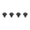 North Foil - 2022 Wing Handle Screw Pack - Black - O/S - GearFreak
