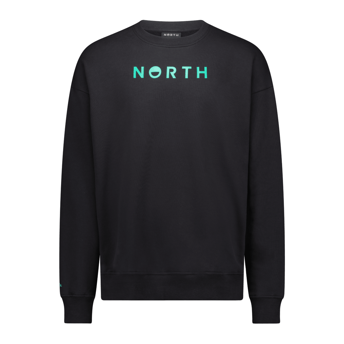 North Foil - Brand Crew Sweat - Black - M - GearFreak