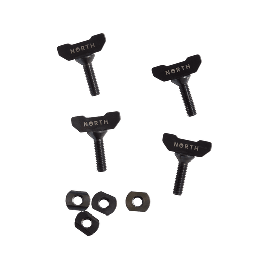 North Foil - Dropbox Thumb Screw Set - Black - O/S - GearFreak