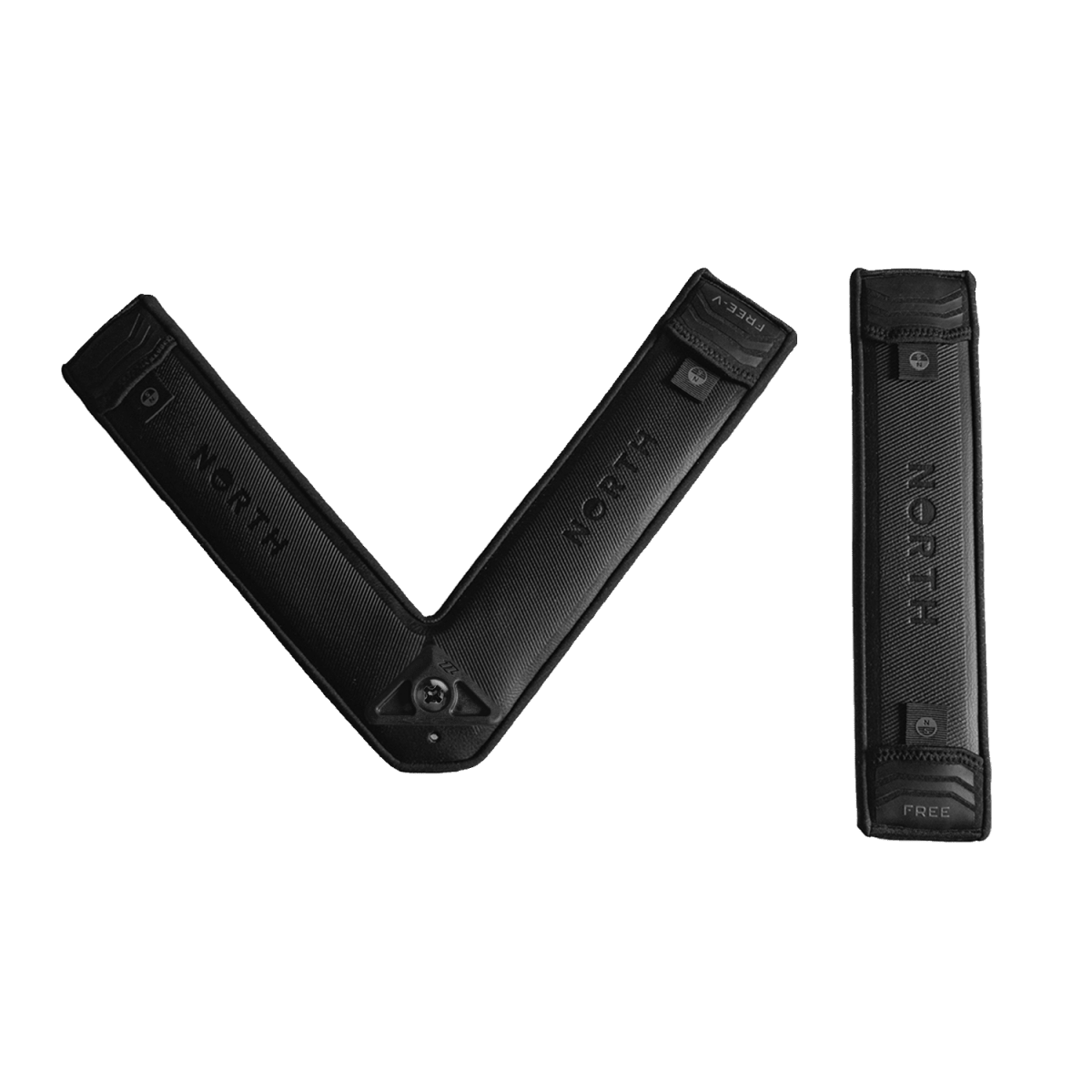 North Foil - Free - V Foil Straps - Black - O/S - GearFreak