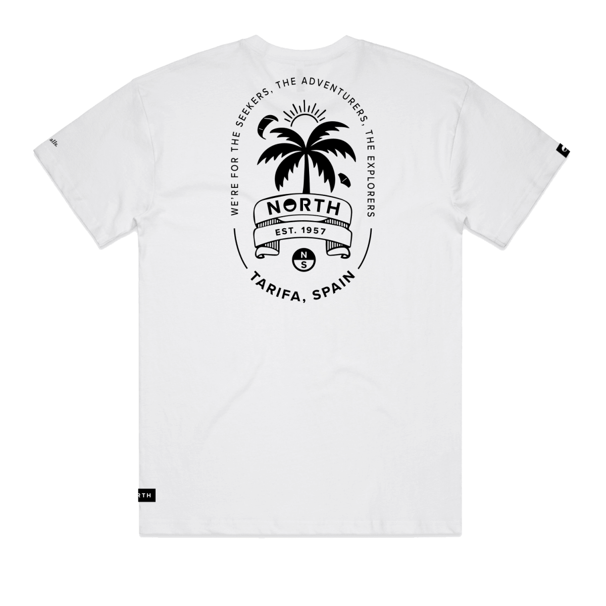 North Foil - Locale Tee - White - M - GearFreak