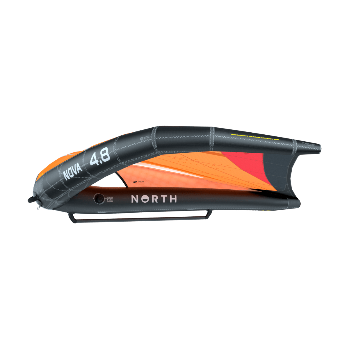 North Foil - Nova Wing - Orange - 4.2m - GearFreak