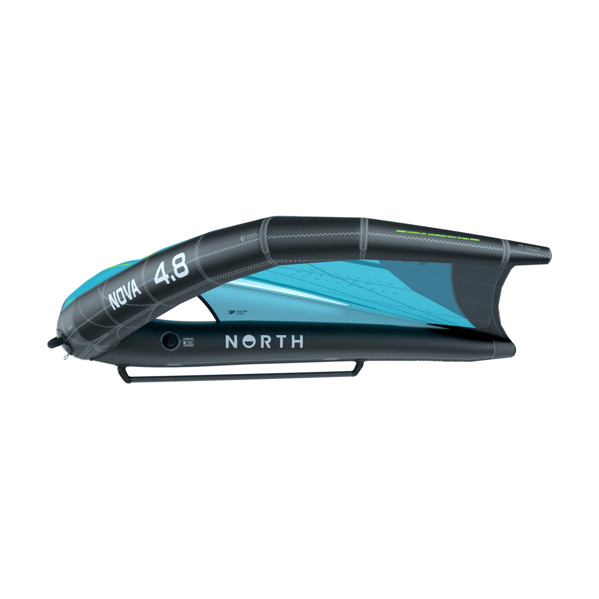 North Foil - Nova Wing - Turquoise - 3.5m - GearFreak