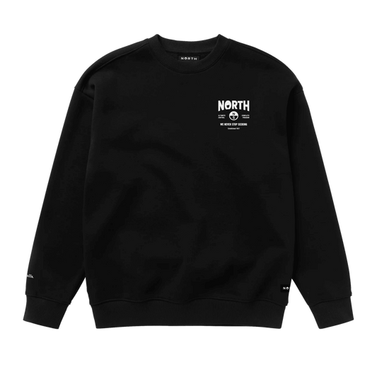 North Foil - Origin Crew Sweat - Black - M - GearFreak