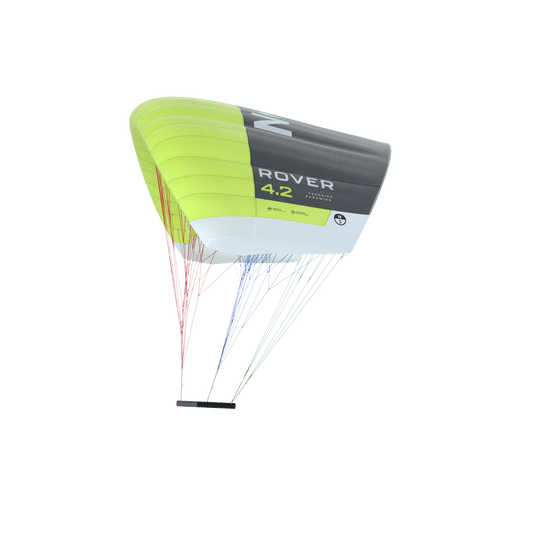 North Foil - Rover Parawing - Black / Lime - 2.4m - GearFreak