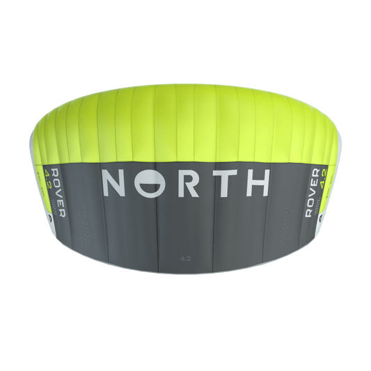 North Foil - Rover Parawing - Black / Lime - 2.4m - GearFreak