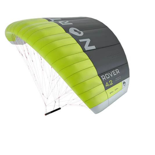 North Foil - Rover Parawing - Black / Lime - 2.4m - GearFreak