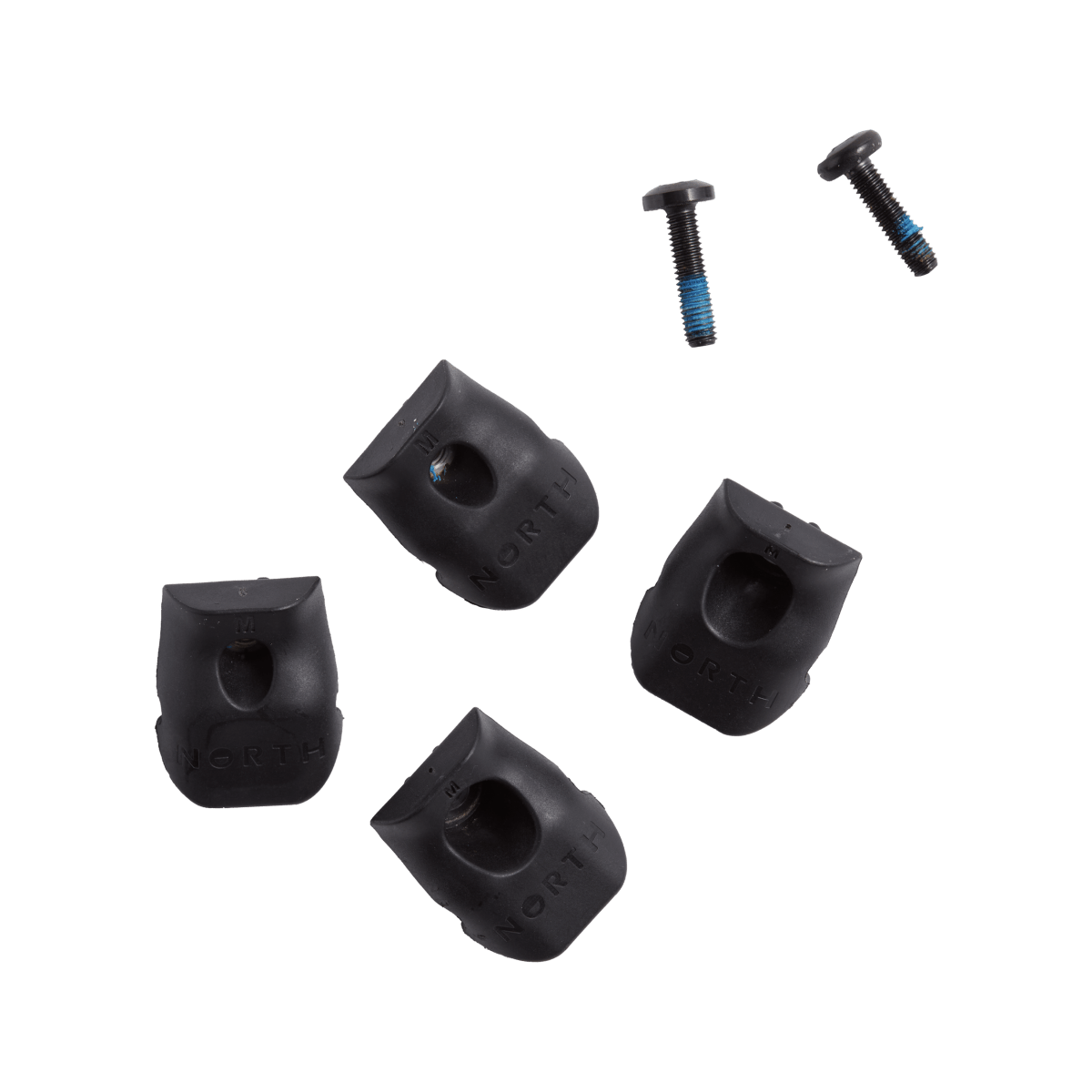 North Foil - ShiftLock Replacement Clamps with Screws Set of 2 - Black - M - GearFreak