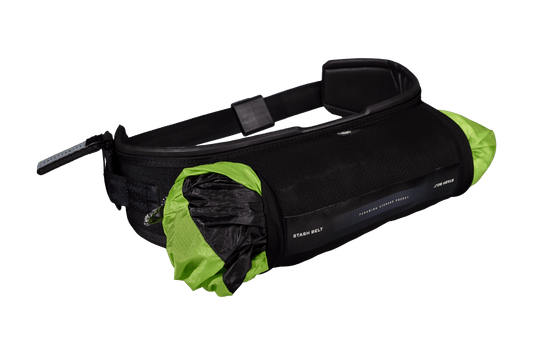 North Foil - Stash Belt Universal Parawing Harness with Stow Pouch - Black - O/S - GearFreak