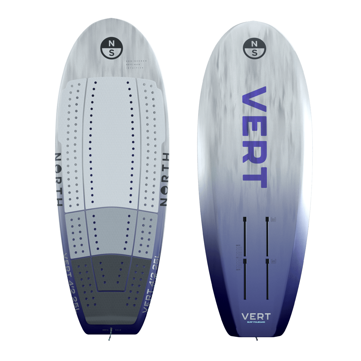 North Foil - Vert Prone - Titanium - 4'5" - GearFreak