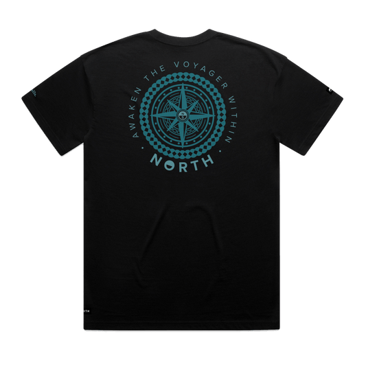 North Foil - Waypoint Tee - Black - M - GearFreak