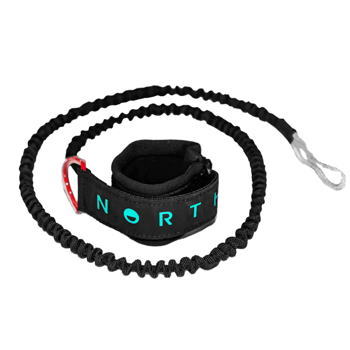 North Foil - Wrist Wing Leash with Swivel - Black - S - GearFreak