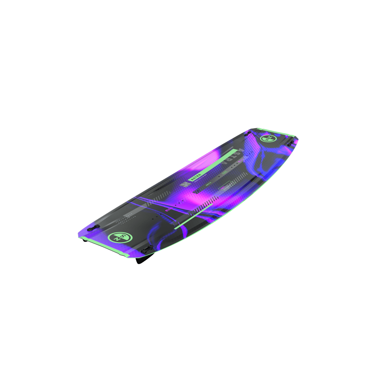 North Kiteboarding - Astra - Dark purple - 132x38cm - GearFreak