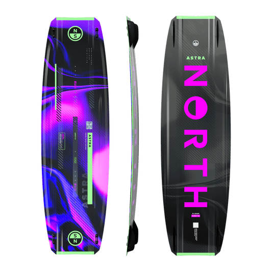 North Kiteboarding - Astra - Dark purple - 132x38cm - GearFreak