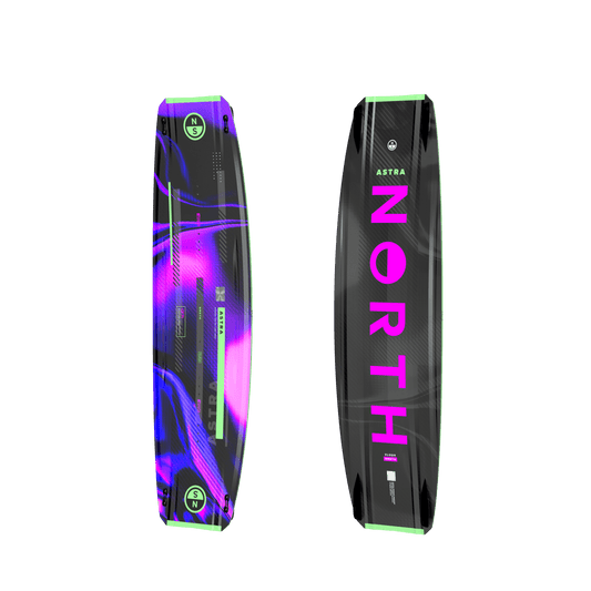 North Kiteboarding - Astra - Dark purple - 132x38cm - GearFreak