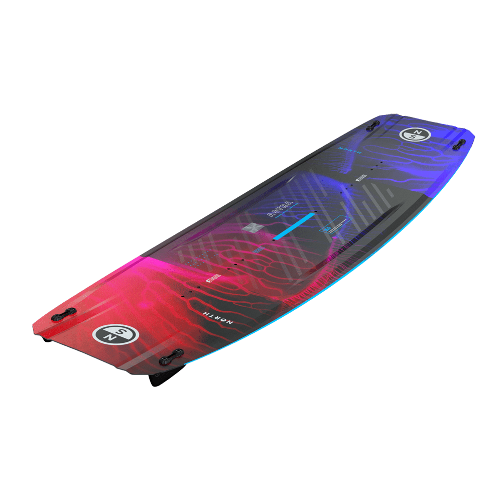 North Kiteboarding - Astra TT Board - Blue/Red - 132x38cm - GearFreak