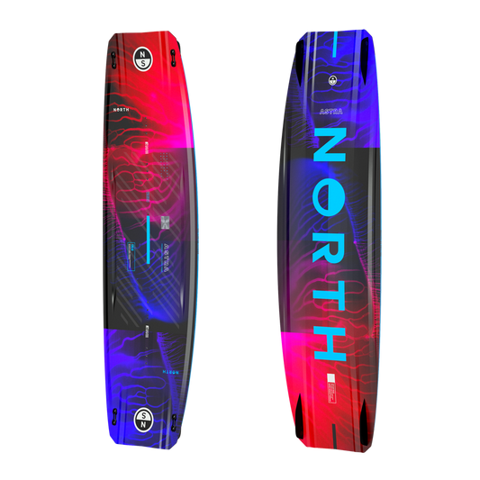North Kiteboarding - Astra TT Board - Blue/Red - 132x38cm - GearFreak