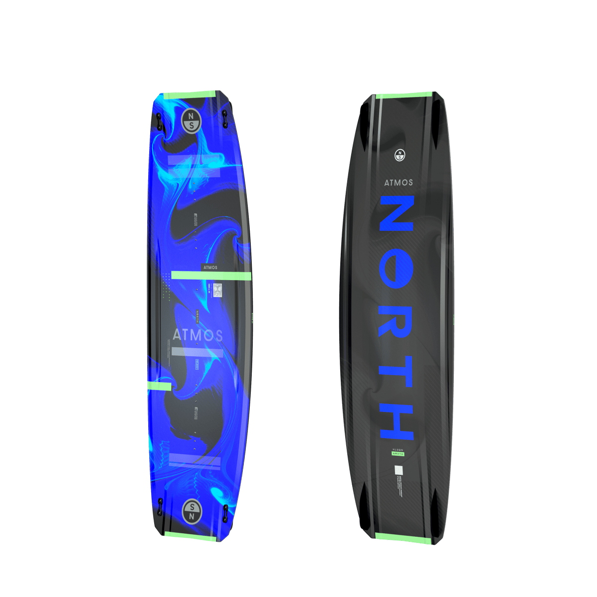 North Kiteboarding - Atmos - Flash Blue - 138x41cm - GearFreak