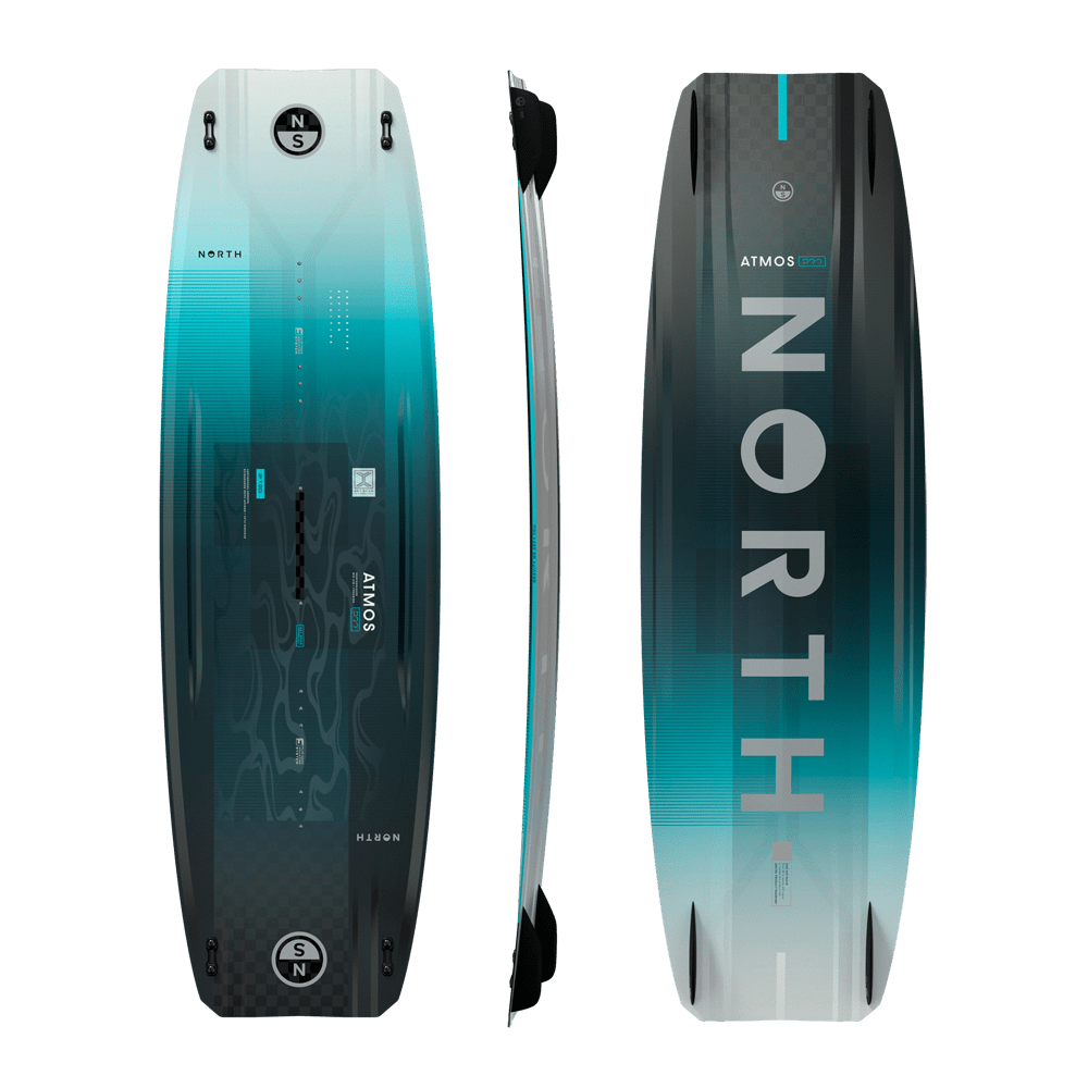 North Kiteboarding - Atmos Pro TT Board - Black/Blue - 136x40cm - GearFreak