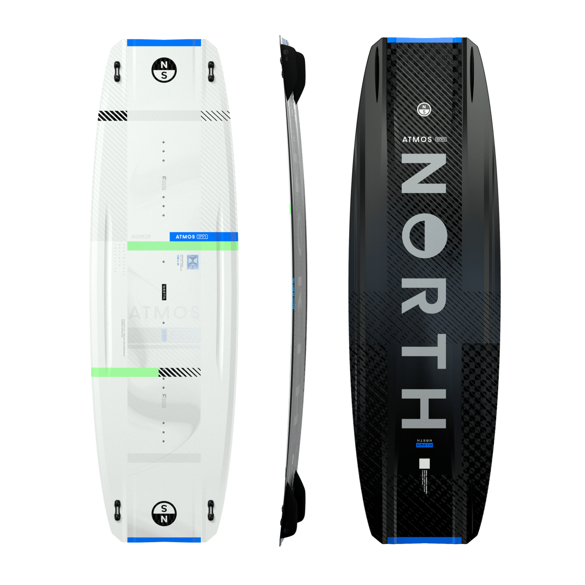 North Kiteboarding - Atmos Pro - White - 138x41cm - GearFreak