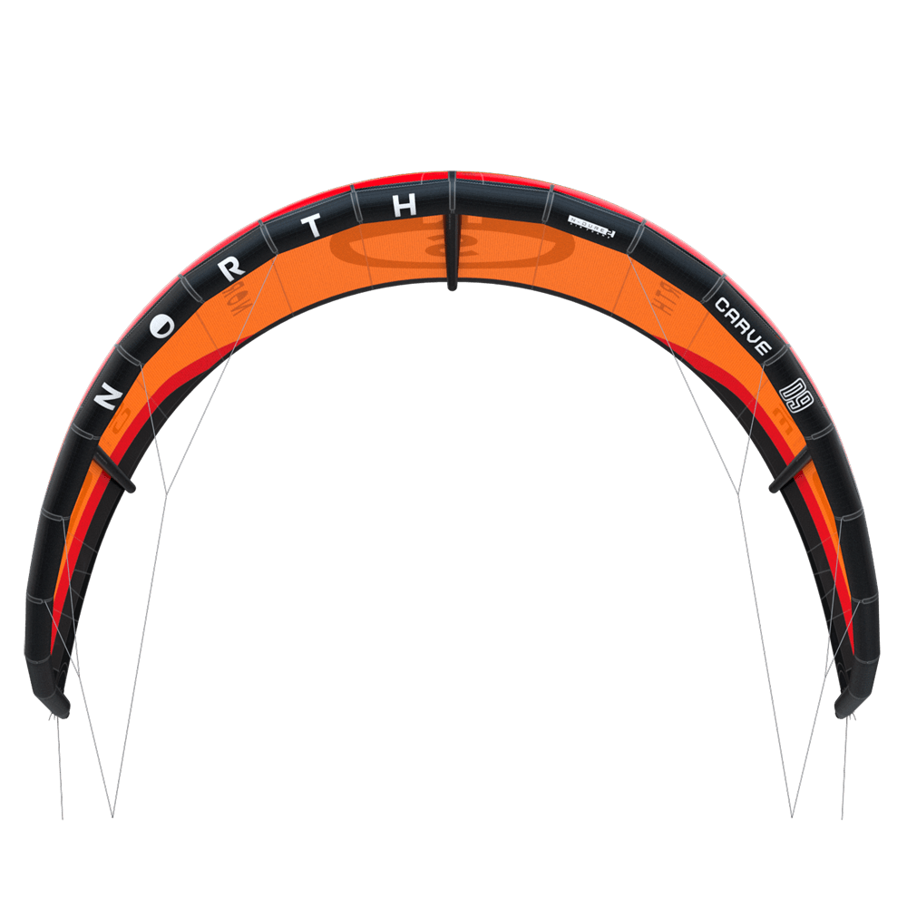 North Kiteboarding - Carve - Orange - 5m - GearFreak