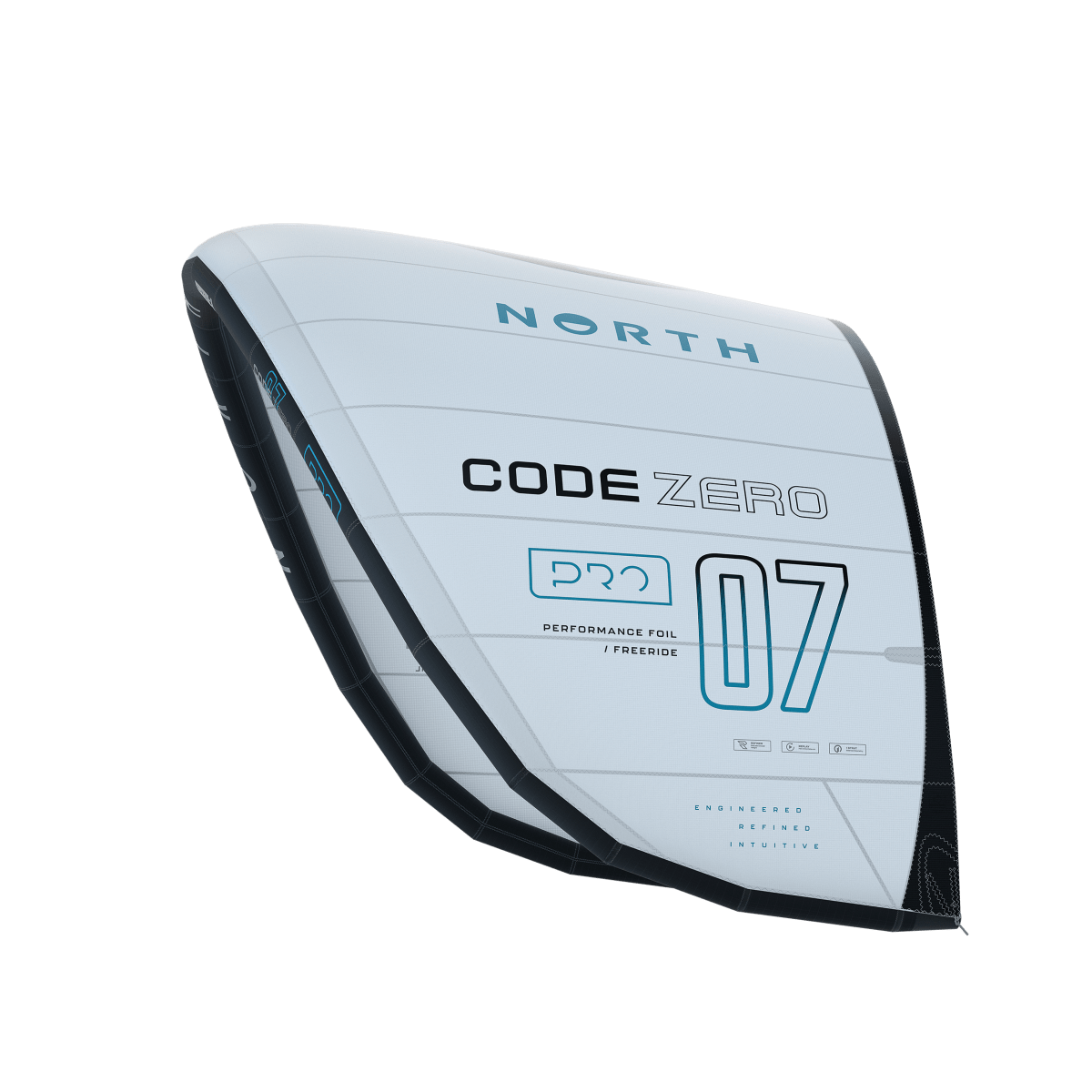 North Kiteboarding - Code Zero Pro - White - 5m - GearFreak