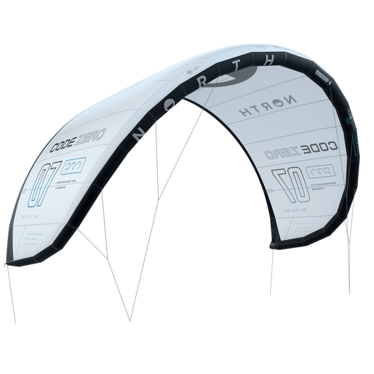 North Kiteboarding - Code Zero Pro - White - 5m - GearFreak